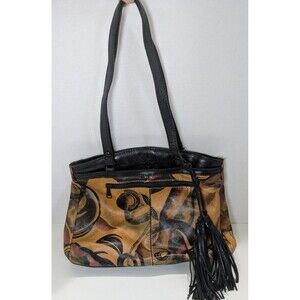 Patricia Nash Milano Graffiti Poppy Tote Purse